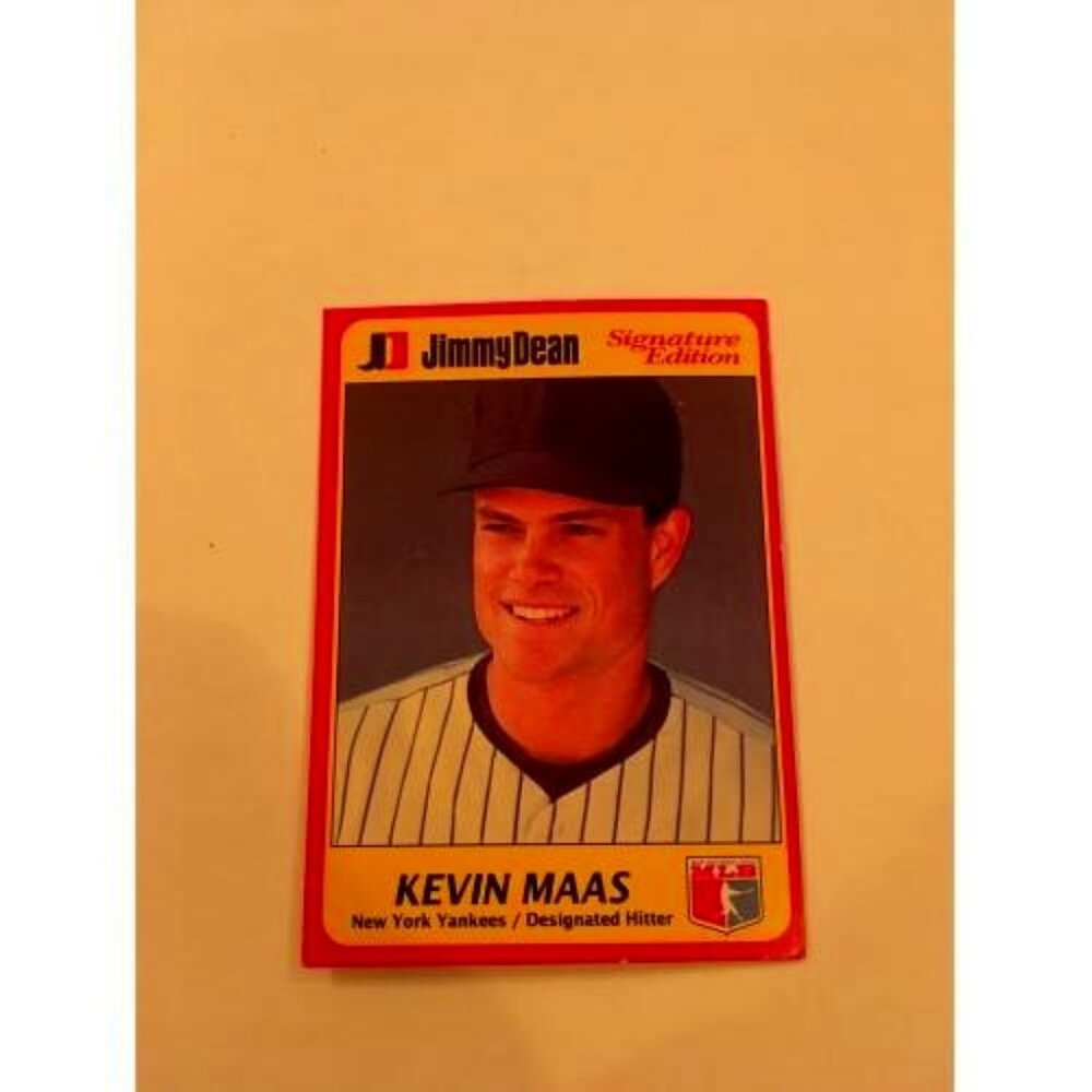 1991 Jimmy Dean Signature Edition Kevin Maas Yankees #23 (060)